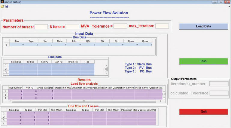 Electric Power System Simulator Tool In Matlab Intechopen