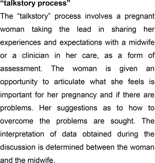 Psychosocial Antenatal Care: A Midwifery Context | IntechOpen